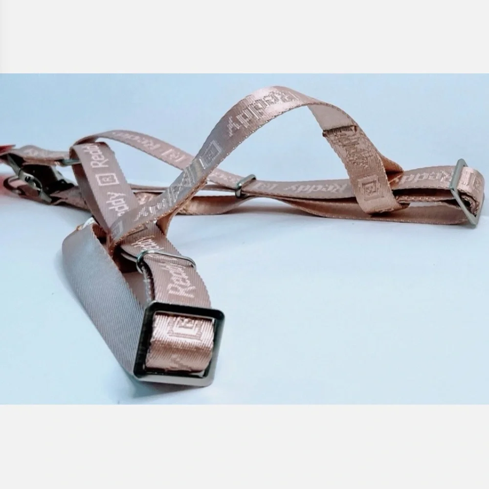 REDDY JACQUARD DOG HARNESS PINK LARGE